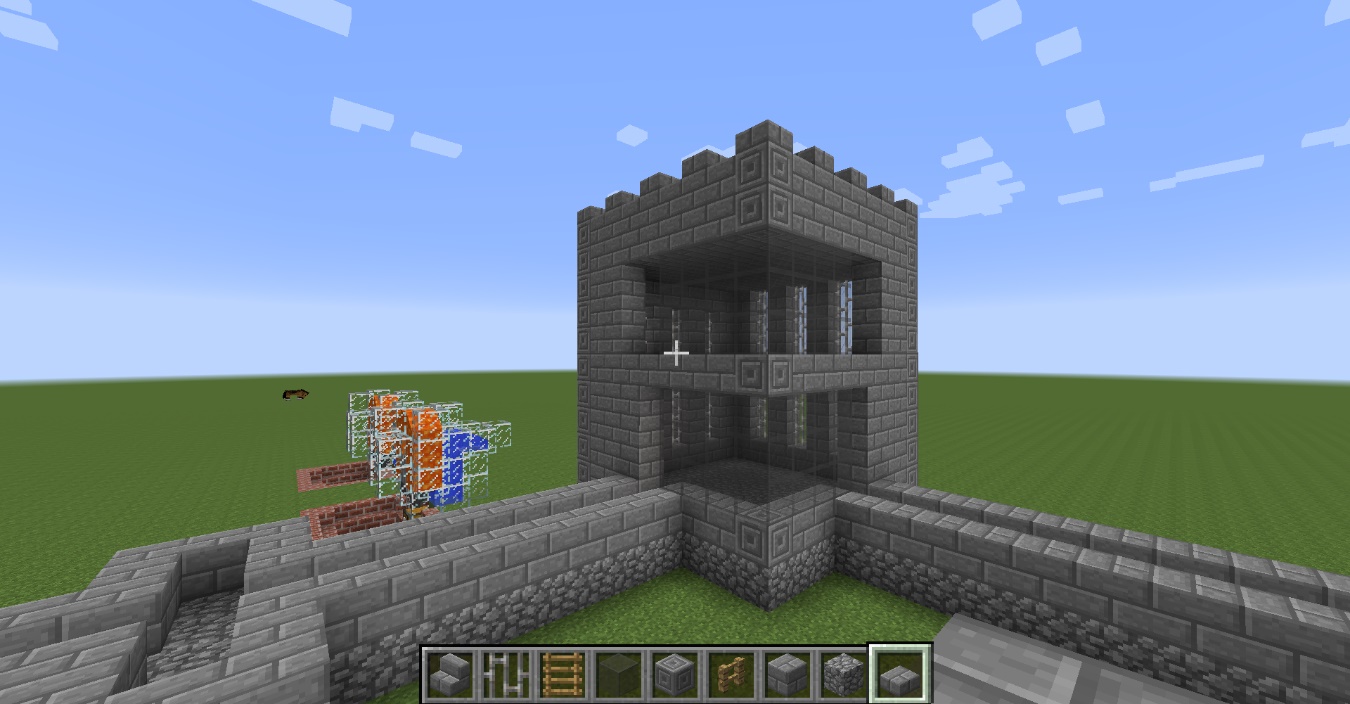 我的世界监狱怎么建（监狱城堡建造教程）插图48